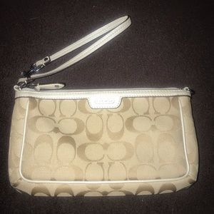 Coach wristlet